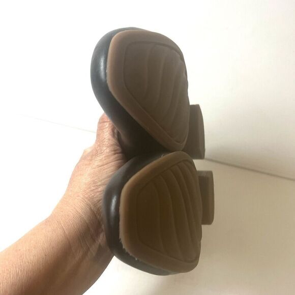 Clarks Collection Womens Sz 10 M Comfort Casual Black Leather Slip On Flats Shoe - Picture 7 of 11